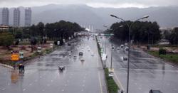 وفاقی دارالحکومت میں موسلادھار بارش ، راولپنڈی میں الرٹ جاری
