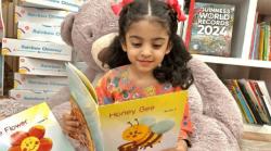  3 سالہ بچی دنیا کی کم عمر ترین  مصنفہ بن گئی،دیکھیں خبر