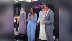 پہلے سعودی مرد روبوٹ پر خاتون رپورٹر کو ہراساں کرنے کا الزام