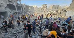  ماہ رمضا ن میں بھی غزہ میں حملے جاری، مزید 67 فلسطینی شہید
